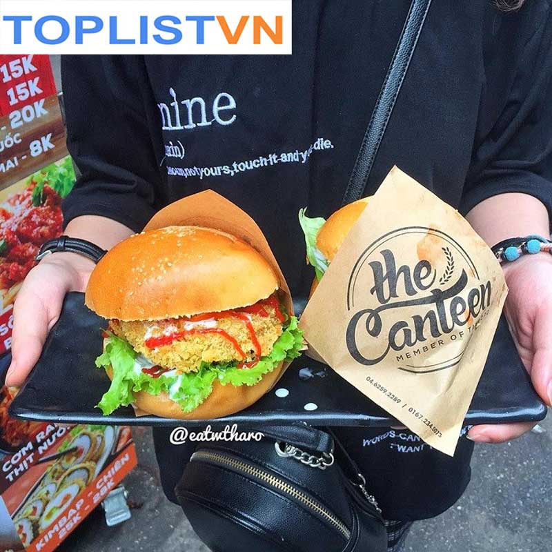 Burger gà – The Canteen