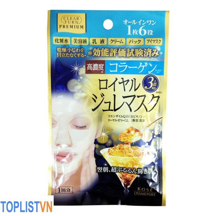 Mặt nạ Sữa Ong Chúa Kosé Cosmeport Premium Royal Jelly Mask 
