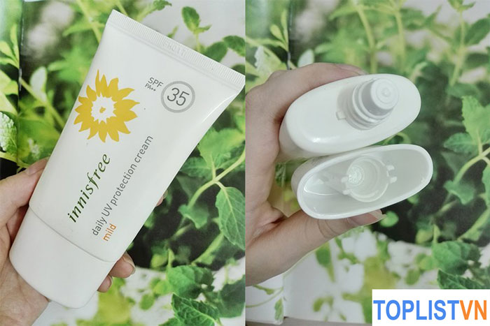 Kem chống nắng vật lý Innisfree Daily UV Protection Cream SPF 35