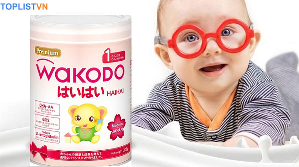 Sữa Wakodo nội địa Nhật Bản