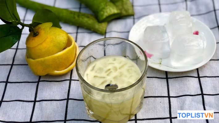 Nha đam với vỏ cam