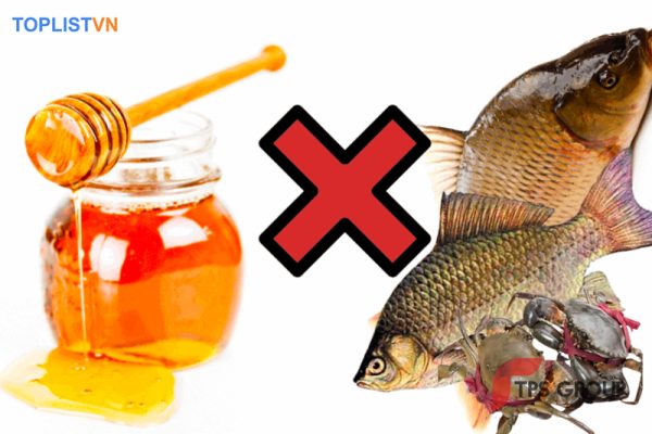 Kết hợp cá diếc với mật ong có thể gây ngộ độc cho cơ thể