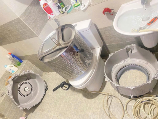 Máy giặt báo lỗi 5E