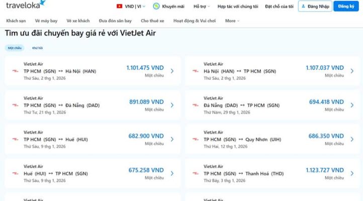 Mẹo săn vé VietJet giá rẻ dành cho người mới Mẹo săn vé VietJet giá rẻ dành cho người mới